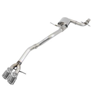 AWE Tuning Mk6 GLI 2.0T - Mk6 Jetta 1.8T Track Edition Exhaust - Polished Silver Tips