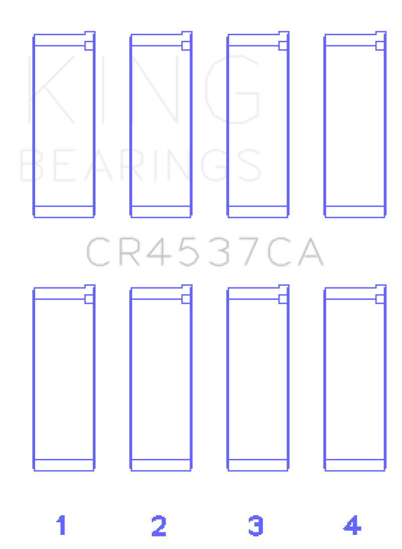 King Engine Bearings Mini Cooper S/Cooper S Conv/Works W10B16A Rod Bearing Set - Size STD - Image 3