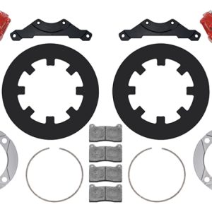 Wilwood 2014+ Polaris RZR XP 1000 Rear Kit 11.25in - Red