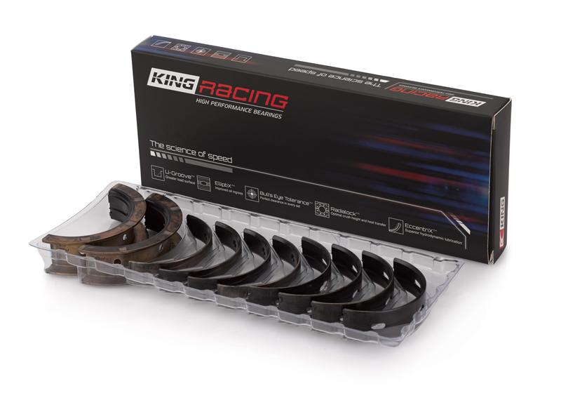 King Subaru EJ20/EJ22/EJ25 (For Thrust in #5 Position) Performance Main Bearing Set - Size STD - Image 9