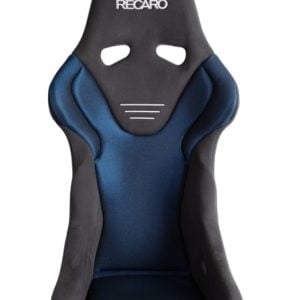 Recaro RS-G Motorsport Seat - Black Kamui/Blue Glass Mesh (4/5/6 Point Belt)