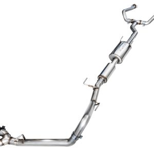 AWE 0FG Exhaust for 3rd Gen Toyota Tundra - Dual Diamond Black Tips