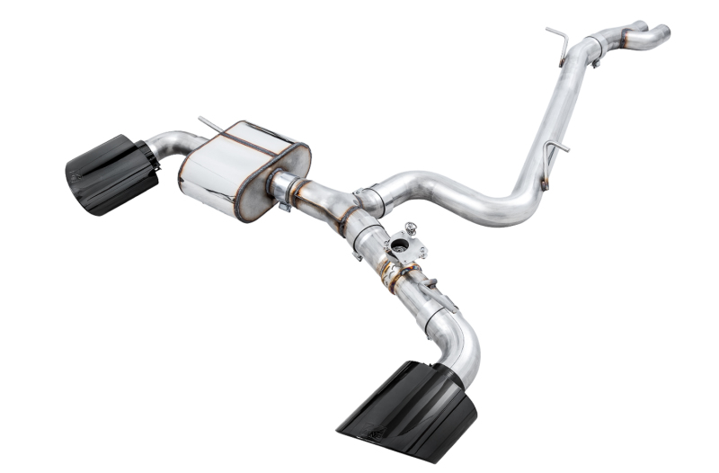 AWE Tuning 18-19 Audi TT RS 8S/RK3 2.5L Turbo Track Edition Exhaust - Diamond Black RS-Style Tips - Image 2