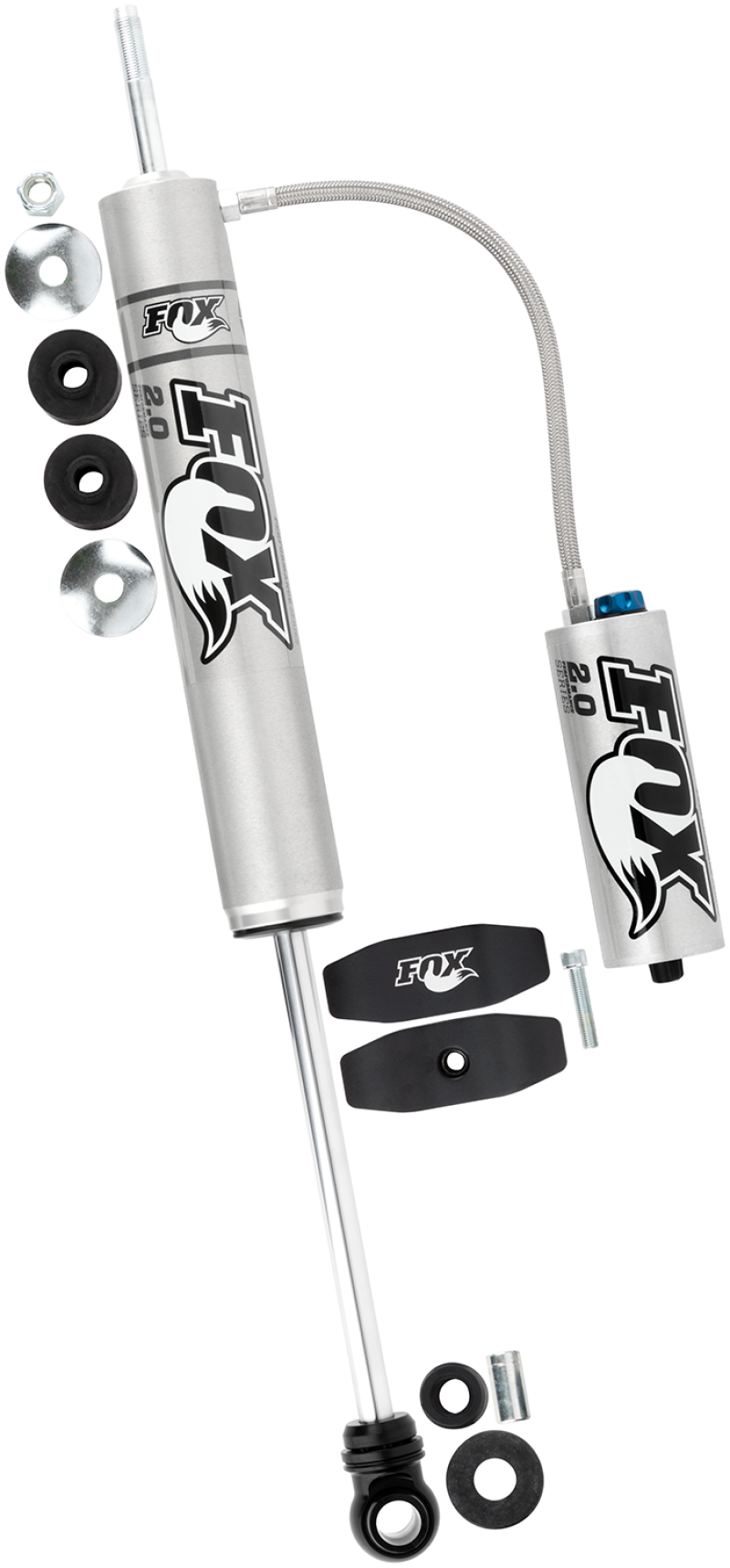 Fox 03+ 4Runner 2.0 Perf Series 9.1in. Smooth Body Remote Res. Rear Shock CD Adjuster / 0-1.5in Lift - Image 9