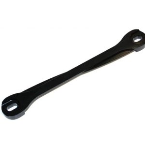 Torque Solution Billet Battery Tie Down: Subaru WRX/STi/Legacy/Forester/Outback Black