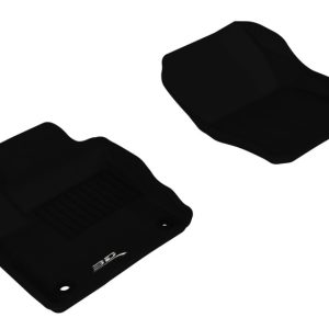 3D MAXpider 2012-2018 Ford Focus Kagu 1st Row Floormat - Black