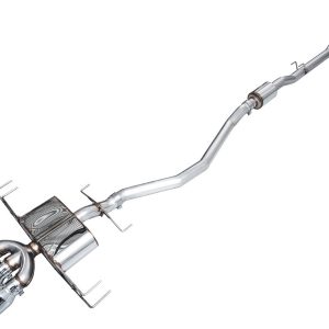 AWE Tuning 2024 Acura Integra Type S DE5 FWD Touring Edition Exhaust w/ Triple Chrome Silver Tips