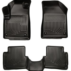 Husky Liners 2013 Dodge Dart WeatherBeater Black Front & 2nd Seat Floor Liners