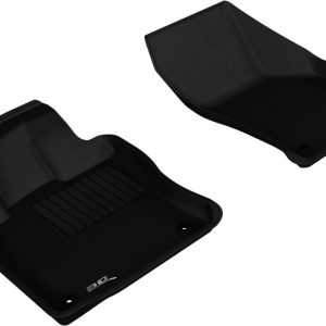 3D MAXpider 2015-2018 Volkswagen Golf Kagu 1st Row Floormat - Black