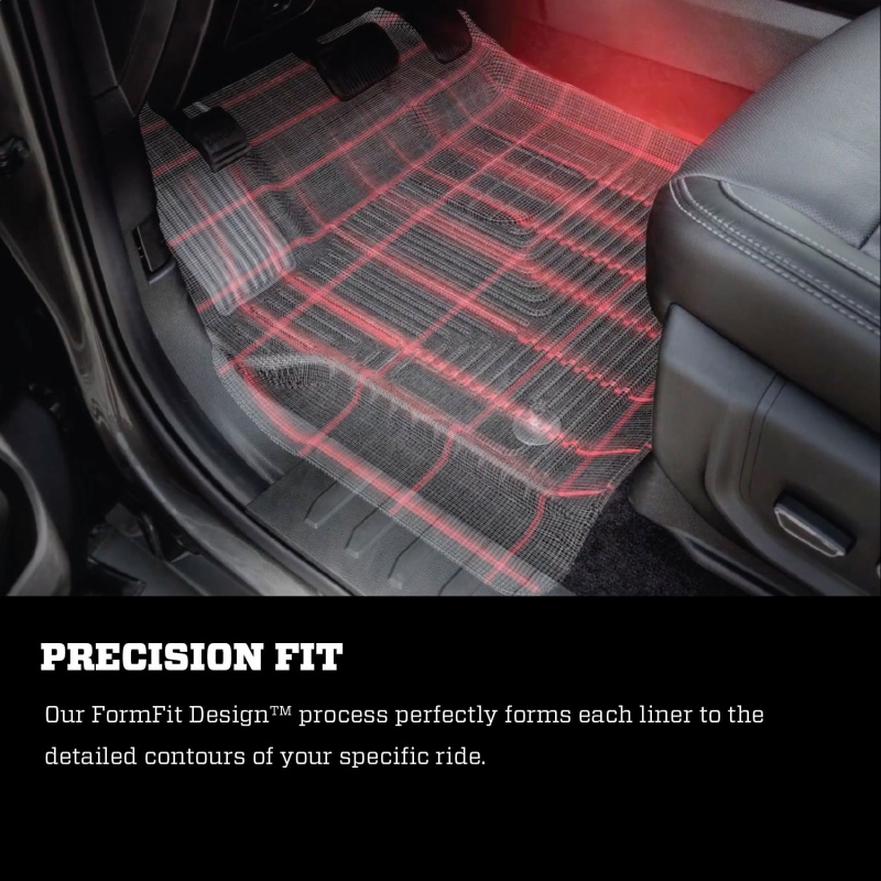 Husky Liners 20-21 Kia Telluride Weatherbeater 3rd Seat Floor Liner - Black - Image 9