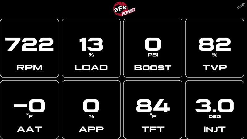 aFe AGD Advanced Gauge Display Digital 5.5in Monitor 08-18 Dodge/RAM/Ford/GM Diesel Trucks - Image 2
