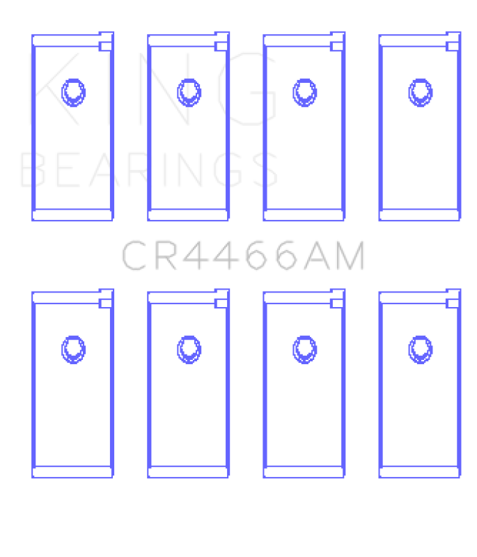 King Engine Bearings Mitsubishi 4G52 Connecting Rod Bearing Set - Image 7