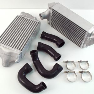 AWE Tuning 997TT/GT2 Performance Intercoolers - Black Hoses