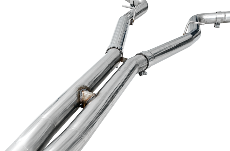 AWE Tuning 2015+ Dodge Charger 6.4L/6.2L SC Non-Resonated Touring Edition Exhaust - Silver Tips - Image 10