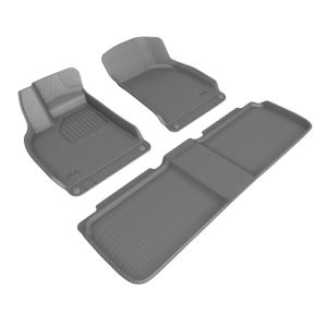 3D MAXpider 22-23 Lucid Air Kagu Floor Mat- Gray R1 R2