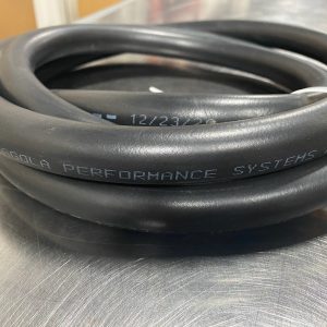 Fragola -6AN Push-Lite Hi-Temp Black Hose - 20ft