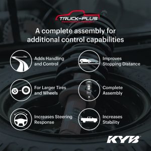 KYB 16-23 Toyota Tacoma 4WD Truck-Plus Performance Upgrade - Front Left