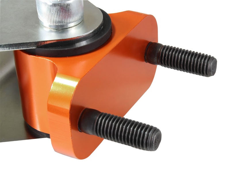 aFe Control PFADT Series Transmission Mount Set; Chevrolet Corvette (C6) 05-13 Orange - Image 4