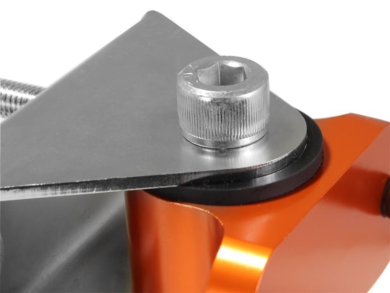 aFe Control PFADT Series Transmission Mount Set; Chevrolet Corvette (C6) 05-13 Orange - Image 2