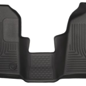Husky Liners 2015 Ford Transit-150/Transit-250/Transit-350 WeatherBeater Front Black Floor Liners