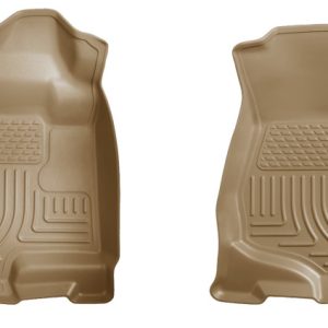 Husky Liners 07-14 Cadillac Escalade ESV/EXT Weatherbeater Tan Front Floor Liners