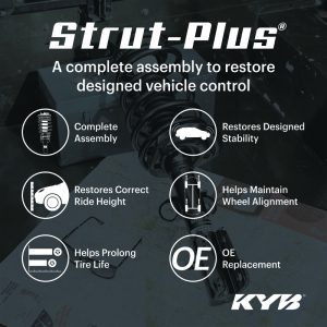 KYB 15-20 Toyota Sienna AWD Strut-Plus Assembly - Front Left