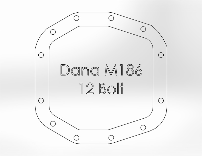 aFe Pro Series Front Differential Cover Black 2018+ Jeep Wrangler (JL) V6 3.6L (Dana M186) - Image 2