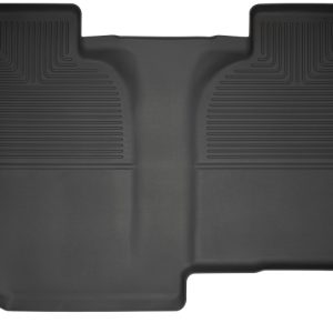 Husky Liners 19-23 Chevrolet Silverado 1500 CC WeatherBeater Black 2nd Row Floor Liners