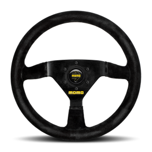 Momo MOD69 Steering Wheel 350 mm -  Black Suede/Black Spokes
