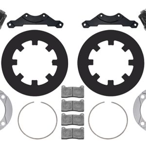 Wilwood 2014+ Polaris RZR XP 1000 Rear Kit 11.25in - Black