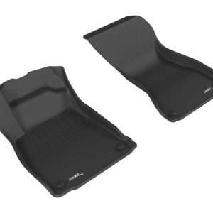 3D MAXpider 2017-2019 Audi A4/S4/A5/S5 Kagu 1st Row Floormat - Black