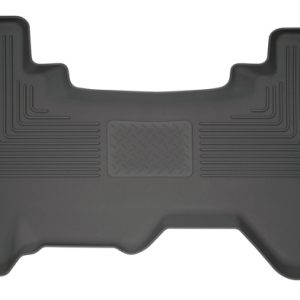 Husky Liners 2019+ Dodge Ram 1500 Quad Cab WeatherBeater 2nd Seat Black Floor Liners