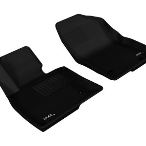 3D MAXpider 2014-2019 Mazda Mazda3/Mazda6 Kagu 1st Row Floormat - Black