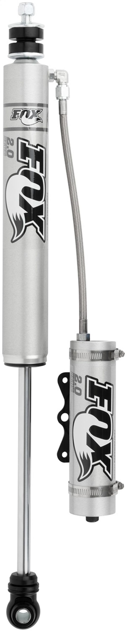 Fox 05+ Ford SD 2.0 Performance Series 10.1in. Smooth Body Remote Res. Front Shock / 4-5in. Lift - Image 3