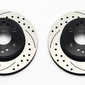 Wilwood Rotor Kit Rear-Drilled 65-82 Corvette C2/C3 (1Pc Rotors)