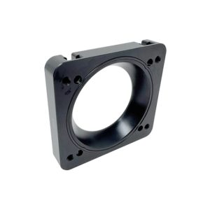 Torque Solution 06-21 Subaru STI / 08-14 Subaru WRX Big Bore 76mm Throttle Body Adapter - Black