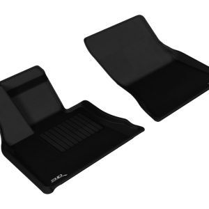 3D MAXpider 2014-2019 BMW X5/X6 F15/F16 Kagu 1st Row Floormat - Black