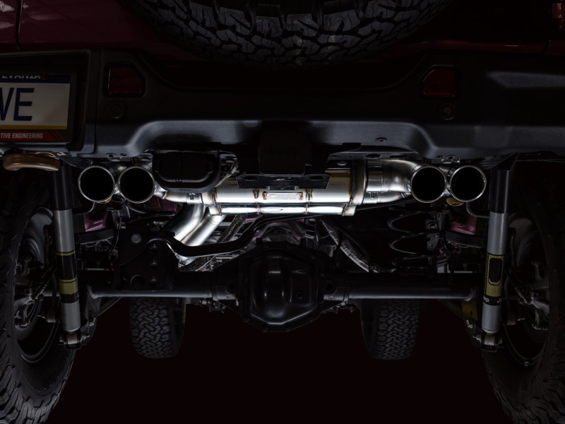 AWE 21+ Wrangler 392 Switchpath Cat-Back Exhaust- Quad BashGuards - Image 6