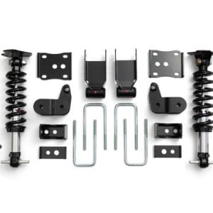 QA1 15-20 Ford F-150 4WD Lowering Kit w/ Spindles Double Adjustable 3.5in-5.5in