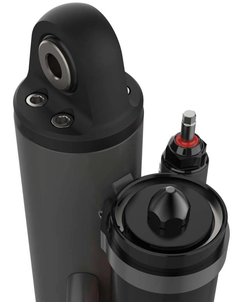 Fox 3.5 Factory Race 3/4in Shaft 5-Tube External Bypass 18in Piggyback Shock - Left - Image 2