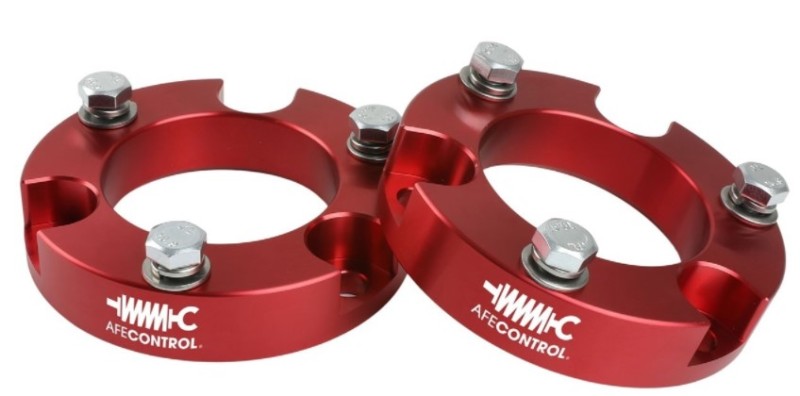 aFe CONTROL 2.0 IN Leveling Kit 05-21 Toyota 4Runner/FJ Cruiser/Tacoma - Red - Image 4