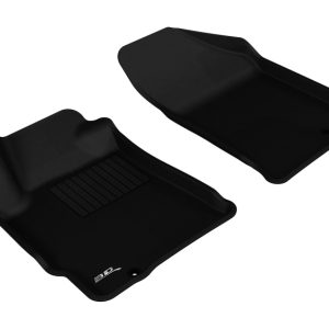 3D MAXpider 2007-2012 Nissan Altima Coupe/Sedan Kagu 1st Row Floormat - Black