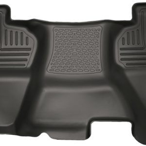 Husky Liners 14 Chevrolet Silverado/14 GMC Sierra 1500 Weatherbeater Black 2nd Seat Floor Liner