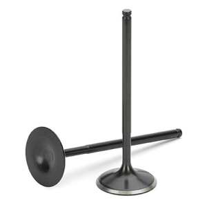Supertech Honda H23 Black Nitrided Exhaust Valve - +1mm Oversize - Set of 8