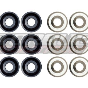 Torque Solution Solid Rear Subframe Bushings: Porsche 911 996/997 ALL
