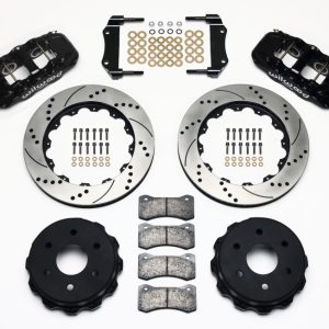 Wilwood AERO4 RearTruck Kit 14.25in Drilled 1999-2010 GM 1500-SUV 1 Piston OE Caliper
