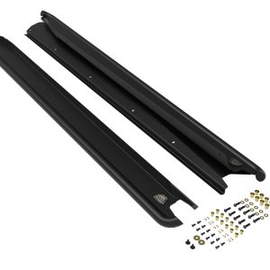aFe POWER 15-19 Subaru Outback H4 2.5L / H6 3.6L Terra Guard Trail Slider Steps - Black