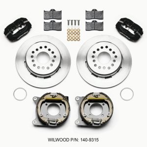 Wilwood Forged Dynalite P/S Park Brake Kit 12 Bolt 2.75in offset Staggered Shock