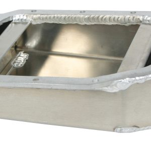 Moroso Nissan SR20 RWD Road Race Baffled Wet Sump 4.75qt Stock Depth Aluminum Oil Pan