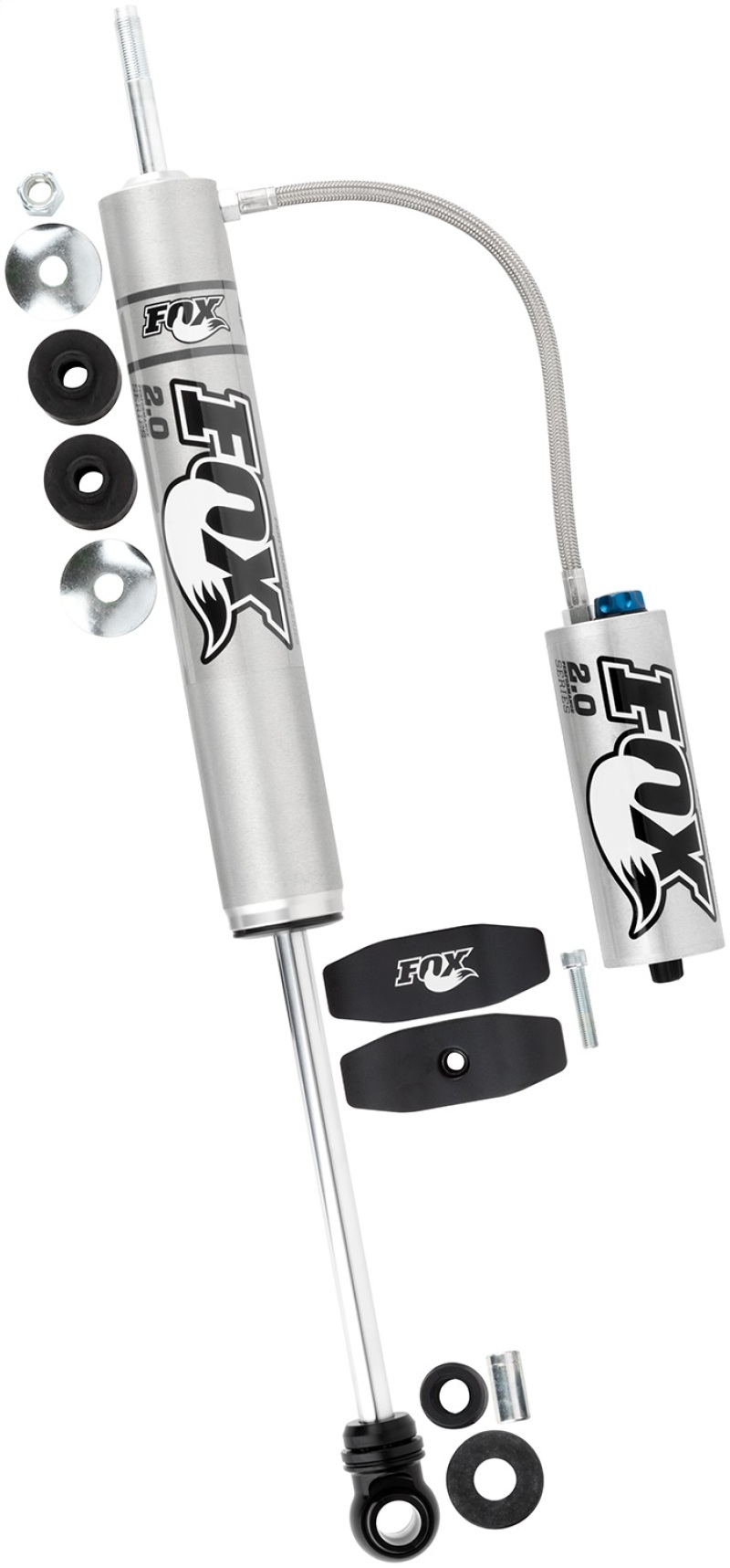Fox 03+ 4Runner 2.0 Perf Series 9.1in. Smooth Body Remote Res. Rear Shock CD Adjuster / 0-1.5in Lift - Image 5